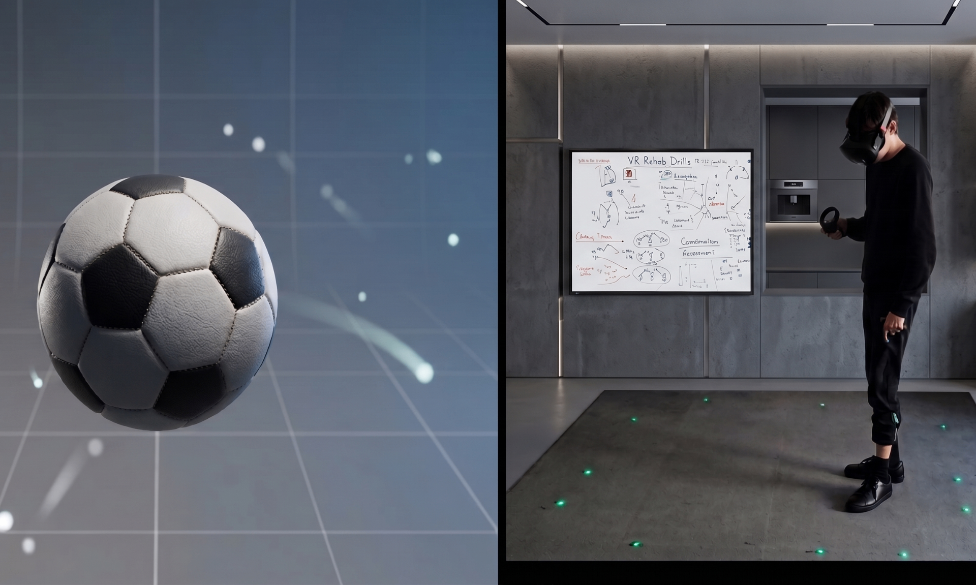 VR Football Rehabilitation